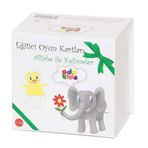 Edukids Eğitici Oyun Kartları-Alfabe ile Kelimeler