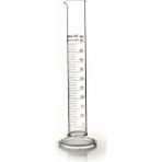 Edulab 100 ml Dereceli Silindir Cam Mezur 1/1 Böl Sıvı Ölçme İçin Uygun