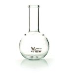 Edulab Cam Balon 500 ml Dibi Düz