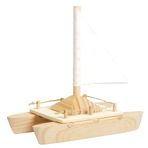 Eduplay 210218 17,5 x 17 x 9 cm Katamaran tekne oyuncak