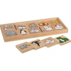 Edutoys 19x5x10 cm +3 Yaş Hayvanlar ve Yavruları