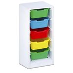 Edutoys 5 Çekmeceli Plastik Dolap