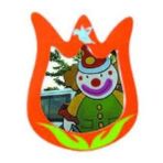 Edutoys 50x45 cm Lale Figürlü Lavabo Aynası