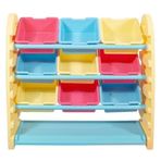 Edutoys 9 Adet Plastik Çekmeceli Dolap
