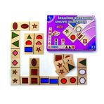 Edutoys Geometrik Şekilleri Eşleştirme Oyunu