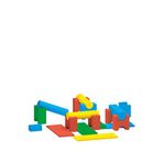 Edutoys Renkli Modüler 18 Parça Sünger Oyunu Seti