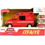 Edutoys Sesli Kırılmaz İtfaiye Arabası