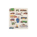 Edutoys Taşıtlar Kulplu Puzzle