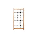 Edutoys Tırmanma Merdiveni - Egzersiz Jimnastik Barı - Örgülü Ahşap Merdiven - 190X80 Cm