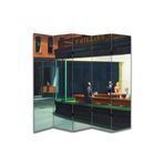 Edward Hopper - Nighthawks Temalı Paravan Room Divider Oda Bölücü PRVN-EH1, 220 x 180