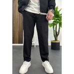 Edwox Erkek Düz Jogger Pantolon Siyah Edw451