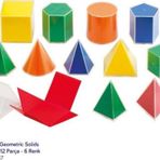 EDX EX21347 2D 3D Geometric Solids