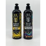 E&e Custom Car Çizik ve Hologram Pasta Wax 400 ml ve Boya Koruyucu Teflon Wax 400 ml