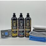 E&e Custom Car Çizik ve Hologram Pasta Wax , Boya Koruyucu Teflon Wax , Sentetik Wax, Clay Bar 100 gr (2 Bez Ve2 Ped Ile)