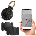 EEA480 Tagpro Ios ve Android Uyumlu Profesyonel Mıknatıslı Akıllı Gps Takip Cihazı Konum Araba, Motor, Valiz, Evcil Hayvan Takip Cihazı (Siyah)