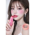 Eelhoe Şeftali Coral Su Bazlı Tint Stick | Gün Boyu Kalıcı | Jel Allık & Dudak Tint | Parlak Doğal Bitiş - Pembe