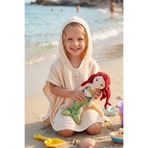 e&f Store Müslin Bebek Panço - %100 Pamuklu Nefes Alan Plaj Havlusu - Bej
