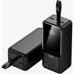 EF98 Strong 22.5W Çevre Dostu 45000MAH Powerbank - Siyah
