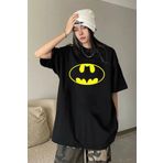 EFBUTİK Siyah Unisex Batman Symbol T-Shirt
