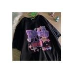 EFBUTİK Siyah Unisex Sweet Melodies Kiraz T-shirt