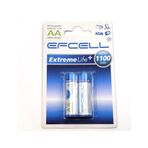Efcell 1100 mAh 2'li Şarjlı Kalem Pil