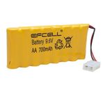 Efcell 9.6 Volt 700 mAh 4+4 8'li Oyuncak Araba Pili
