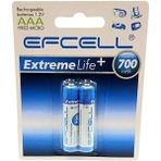 Efcell Aaa 1.2v 700ma Nimh Şarjlı İnce Kalem Pil