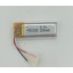 Efcell Kompakt Elektronik Cihazlar Için 551230 200MAH Kablolu Batarya