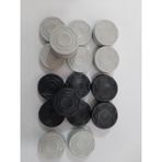 Efe Oyuncak Tavla Pulu Plastik Tavla Pulu - Beyaz