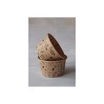 EFE PASTACILIK Desenli Kek Kapsülü Kraft Desenli Muffin Kek Kalıbı , Cupcake Kalıbı , Airfryer Uyumlu 50 'li