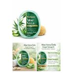 Efe Purlavie Aloe Vera Özlü Doğal Süngerli Sabun 100 gr Nemlendirici Bakım Sabunu