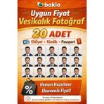 Efe Toys Profesyonel Cv Fotoğrafı Kurumsal Vesikalık,biyometrik,pasaport,kimlik,ehliyet,nikah + Hd Baskı 20 Adet
