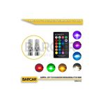 Efeaks Tiger Marketing Ampul 12V T10 Uzaktan Kumandalı T10 Rgb