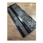 EFELER PLASTİK Araç Plakalık, Boş Plakalık 1 Çift (2 ADET)