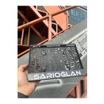 EFELER PLASTİK MOTOR KABARTMALI LÜX PLEKSİ PLAKALIK ETHONETRİC YAZI FONTU