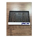 EFELER PLASTİK PLEKSİ MOTOR PLAKALIK PCX BEYAZ KABARTMA