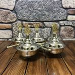 Efemir 5’li Bakır Zeytin Dalı Çerezlik ve Ikramlık