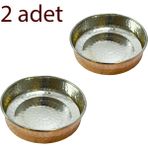 Efemir Bakır Kahvaltılık ve Çerezlik 2’li Set