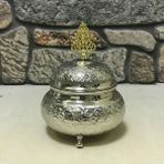 Efemir El Işlemesi Bakır Şekerlik