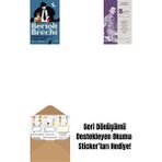 Efendi Puntila ve Uşağı Matti + Bertolt Brecht - Bütün Oyunları 3 (Ciltli) + Okuma Sticker'ları - 1547.1000000000001