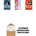 Efendi Puntila ve Uşağı Matti + Bertolt Brecht - Bütün Oyunları 5 (Ciltli) + Gecede Trampet Sesleri + Okuma Sticker'ları - 1869.7500000000002
