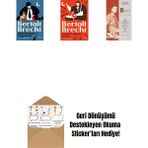 Efendi Puntila ve Uşağı Matti + Gecede Trampet Sesleri + Bertolt Brecht - Bütün Oyunları 1 (Ciltli) + Okuma Sticker'ları - 1771.2