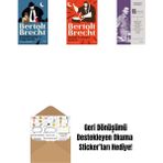 Efendi Puntila ve Uşağı Matti + Gecede Trampet Sesleri + Bertolt Brecht - Bütün Oyunları 3 (Ciltli) + Okuma Sticker'ları - 1810.3500000000001