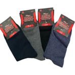 Efeoğlu Tekstil 4 Çift Erkek Likralı Uzun Çorap - Renkli - 40 - 46