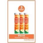 Efervit Vitamin C 1000 Mg 20 Efervesan Tablet 3 Adet