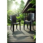 Efes 4'lü Rattan Sandalye Kahve 15099623 Kahve
