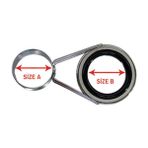 Effe 10.00 mm Nikel Porselen Halka