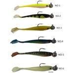 Effe Duck Tail 9.5cm 15gr Hazır Zokalı Silikon Yem Modifiyeli