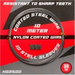 Effe HG2500 10 mt 0.30 Lbs Çelik Tel Makara