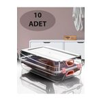 EFFE HOME Lüx Kadın Ayakkabı Saklama Düzenleme Kutusu 10'lu Set